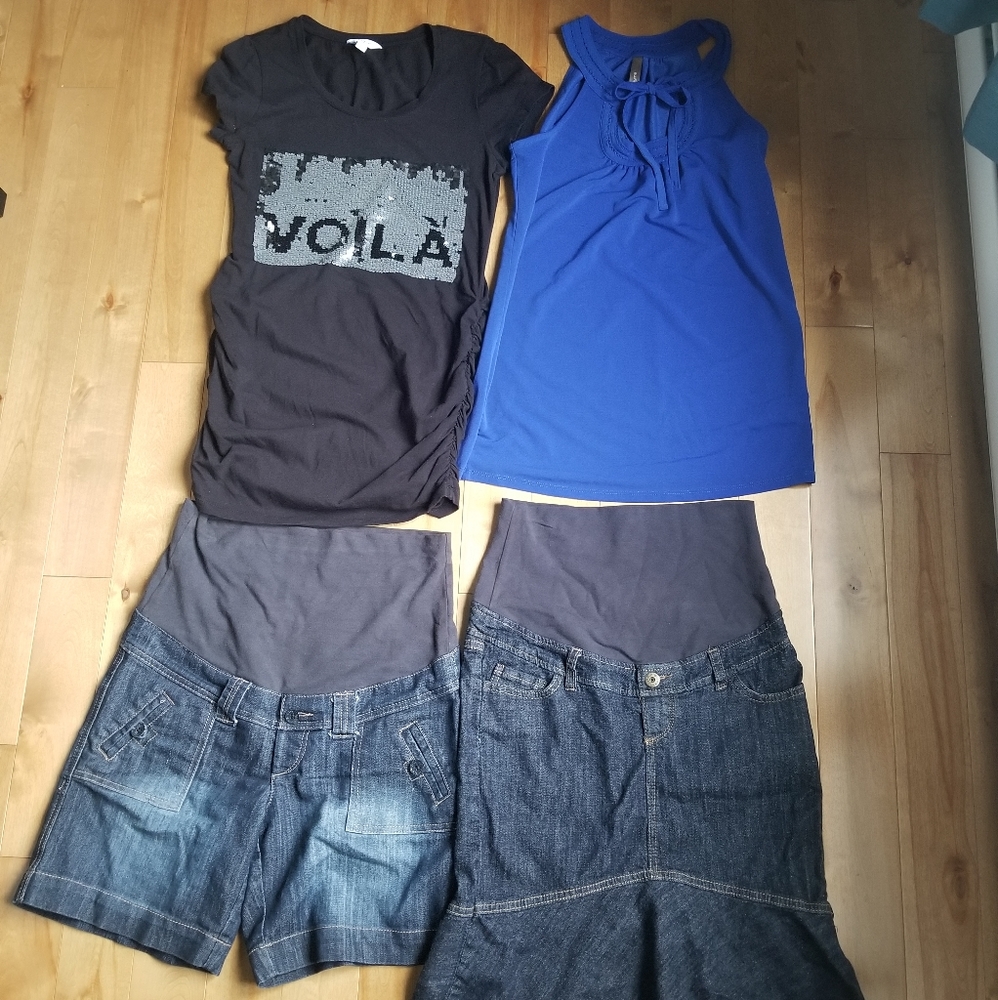 🤰 Bundle of Thyme maternity XS summer clothes